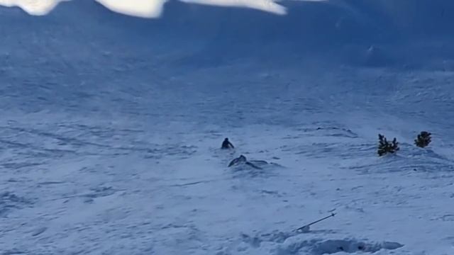 Падение Платона на тропе офписта «от Артема». Les Menuires, Jan 2020 смотреть онлайн