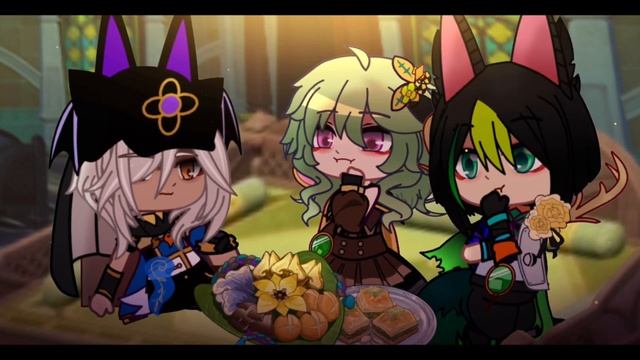 Genshin impact react to Cyno And Tighnari Tiktoks смотреть онлайн