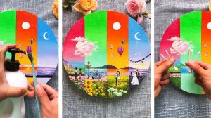 Техника рисования Акрилом. Интересные идеи для рисования. Как нарисовать