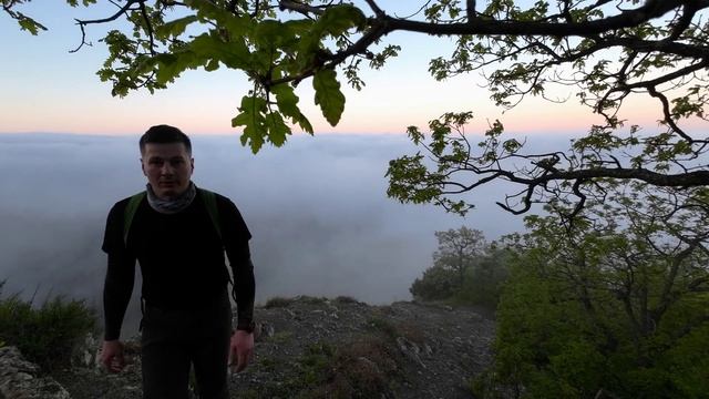 Подъем на гору в Геленджике | Крест. Туман над Городом. смотреть онлайн