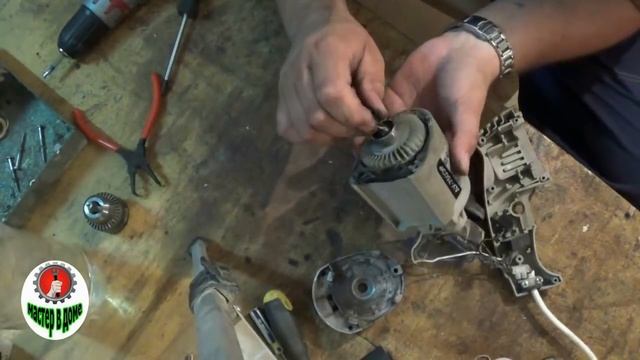 Ремонт ударной дрели ,,Интерскол ДУ-750 ЭР,, своими руками / REPAIR OF DRILL Мастер в Доме62TV