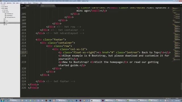 5 Thực hành bootstrap với float xs và hiệu ứng jquery scroll Feduvn смотреть онлайн