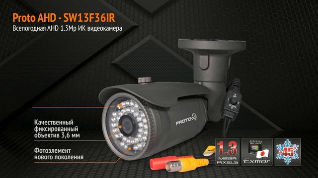 PROTO X AHD системы видеонаблюдения смотреть онлайн
