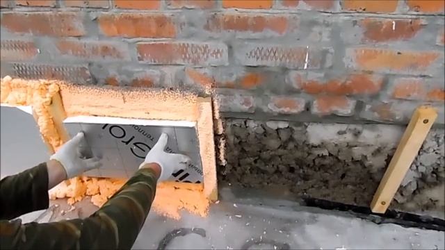 Утепление фундамента пеной и PIR плитой смотреть онлайн