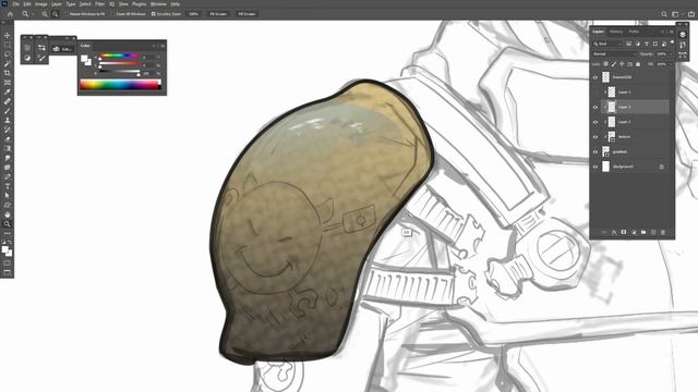 How to use Lasso Fill in Photoshop like Procreate and Clip Studio Paint смотреть онлайн