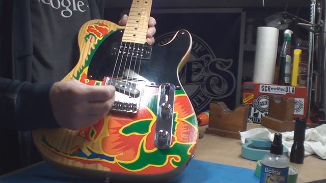 Jimmy Page Telecaster Replica Guitar смотреть онлайн