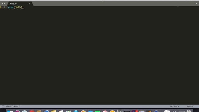 Let's code in Python - Hello world! (Ep. 1) смотреть онлайн