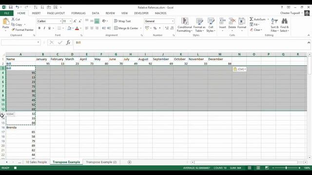 Excel Macros: Relative References & Do While Looping смотреть онлайн