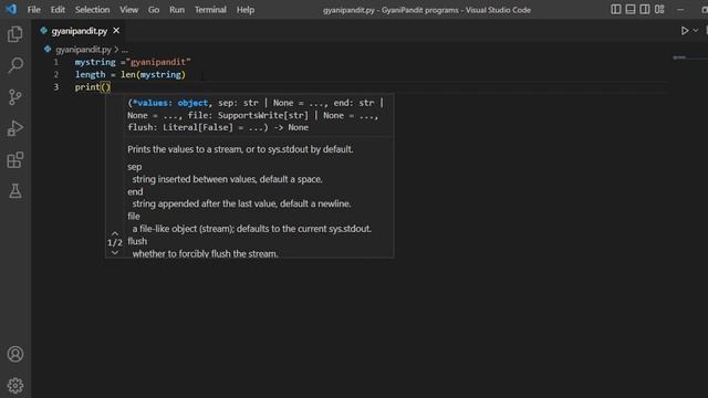 how to find length of string in python смотреть онлайн