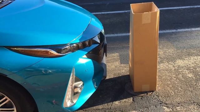 Does the Prius Prime's auto-braking work?! смотреть онлайн