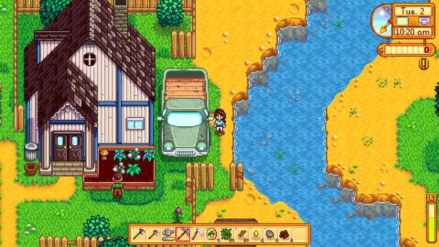 I got my fishing pole in Stardew Valley!|| zoe_lol смотреть онлайн