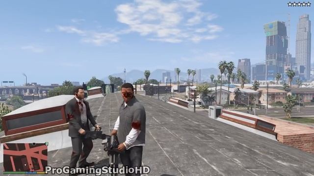 GTA 5 EPIC POLICE CHASE (GTA 5 Five Star Escape vs Cops) смотреть онлайн