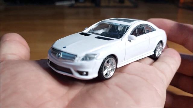 Diecast Mercedes Benz CL63 AMG 1:43 смотреть онлайн