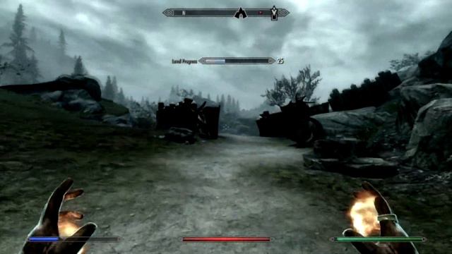 Skyrim Modded Gameplay: Kill The Leader Of Bruca's Leap Redoubt