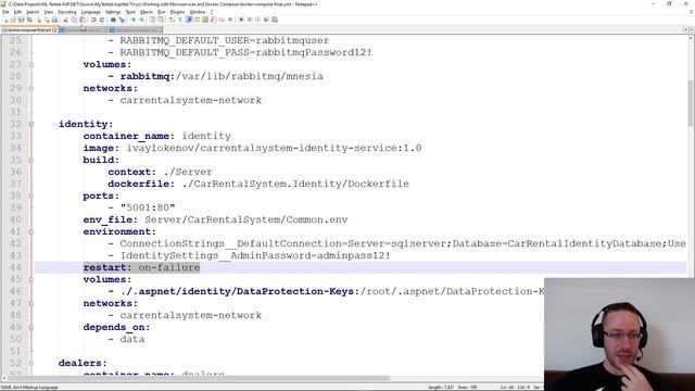 Docker Compose with Microservices - ASP.NET Core Edition смотреть онлайн