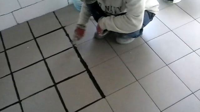 Vlog_ 5 Швы на полу решили делать в стиле стен смотреть онлайн