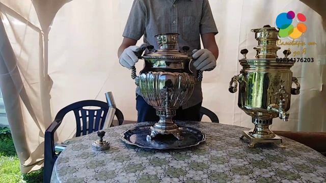 Продам старинный самовар Баташева смотреть онлайн
