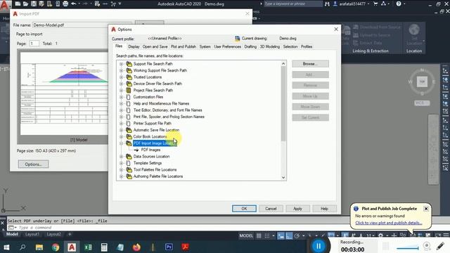 How to Convert PDF to DWG in AutoCAD. смотреть онлайн