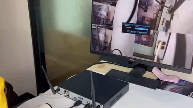 SmartSF-4 ch security camera system wireless and wired смотреть онлайн
