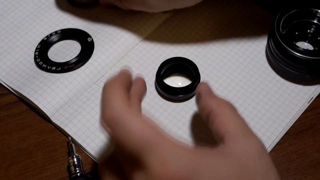 Объектив Гелиос-81Н 50/2. Разборка для чистки, ремонт. смотреть онлайн