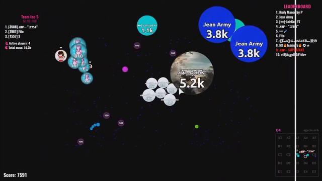 Agar.io - #Server Takeover / Supra and Dios YT смотреть онлайн
