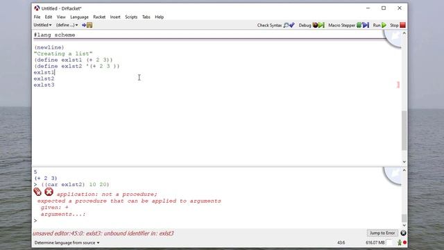 Scheme List Primitives Review - car, cdr, & cons and null, append, & length смотреть онлайн