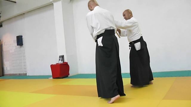 Айкидо. Такаси Куроки (11.2015; семинар, Москва).avi