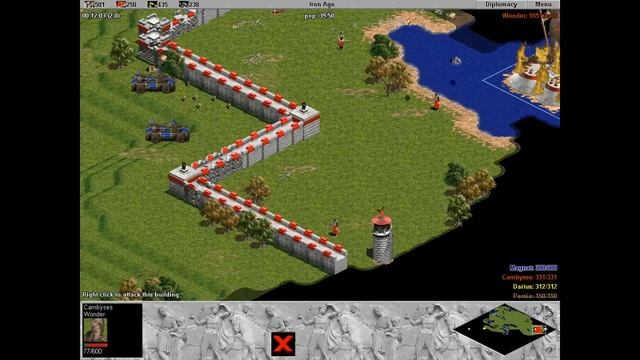 Glory of Greece.mission 8. Wonder. Age of empires. Hardest смотреть онлайн