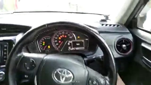 Toyota Fielder G+ Red 2016 Interior