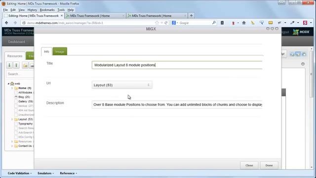 MDxThemes - Backend Demo смотреть онлайн