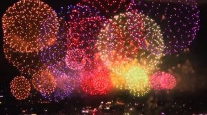 футаж , Самый красивый салют, Самый красивый фейерверк в мире