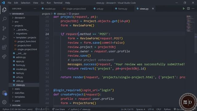 Python Django - Reviews смотреть онлайн