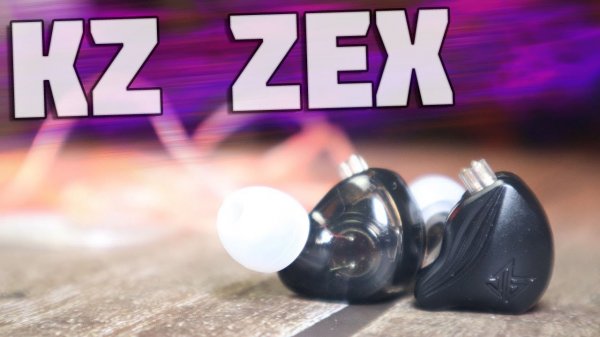 KZ ZEX Обзор недорогих электростатических гибридов с Алиэкспресс