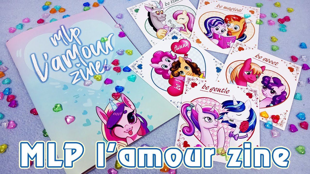 Обзор MLP l'amour zine + мой мерч с парочками My Little Pony смотреть онлайн