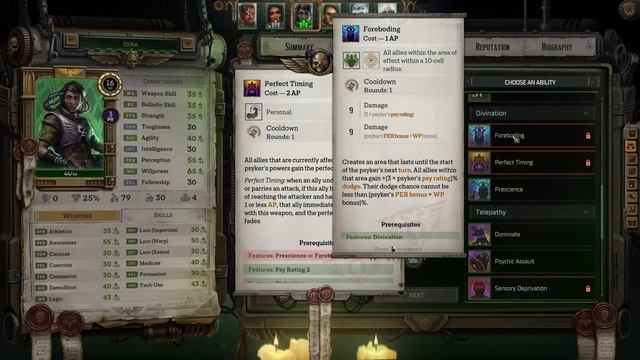 WH40K: Rogue Trader - Full Psyker Mechanics Breakdown (Talents and Powers) смотреть онлайн