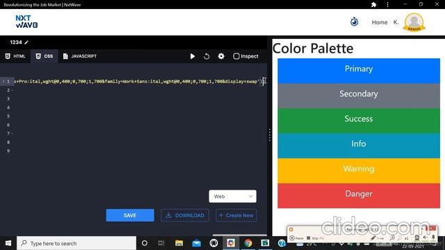 Construction Of Bootstrap Color Palette In All Kinds Of Devices смотреть онлайн