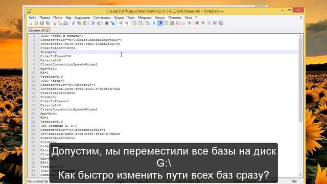 1С:Предприятие: Сохранение и редактирование списка баз данных смотреть онлайн