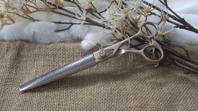 Ножницы профессиональные Fenice филировочные золото смотреть онлайн