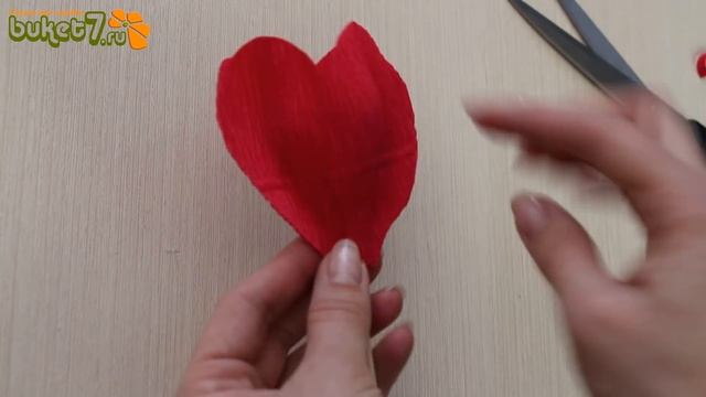 Тюльпан - сердце цветок из гофрированной бумаги ☆ Подарки на 14 февраля ☆ Валентинка своими руками смотреть онлайн