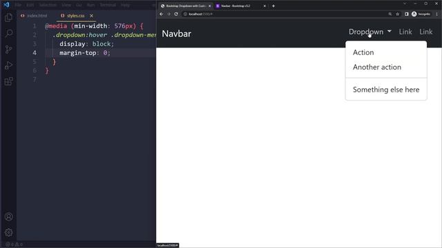 Bootstrap 5 Dropdown on Hover with Animation смотреть онлайн