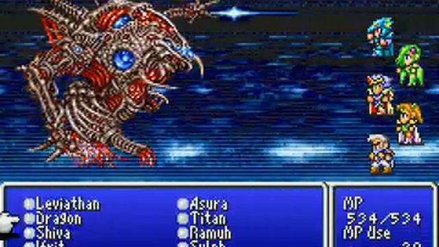 Lets Play! Final Fantasy IV (GBA) - episode 59 - FINAL BATTLE! ZEROMUS! wow he sure is ugly ¬_¬ смотреть онлайн