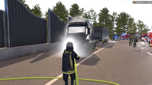 Emergency Call 112 - Augsburg Fire Chief Responding! 4K смотреть онлайн