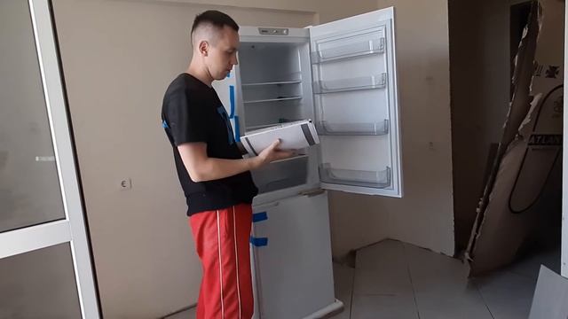 Распаковка - Холодильник с морозильником ATLANT ХМ 4214-000