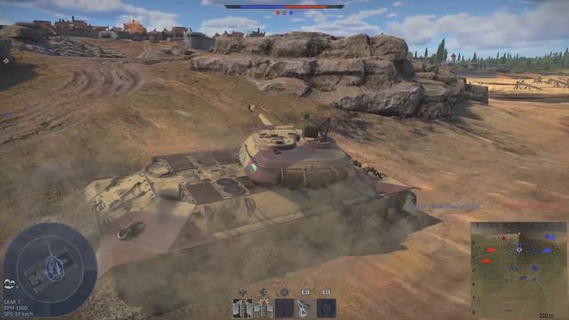 War Thunder Back To The Old Day's IS6 Game play 4K PS5 смотреть онлайн