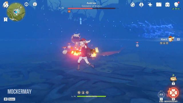 Klee Bullying Wolf on her Birthday | Genshin Impact смотреть онлайн