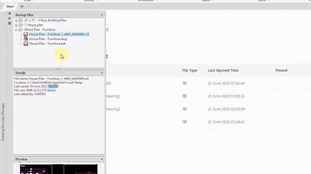 AutoCAD Drawing Recovery : How to Restore Files After System Failure смотреть онлайн