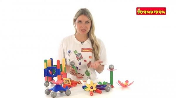 Магнитные конструкторы SmartMax Bondibon Специальный набор Цветы