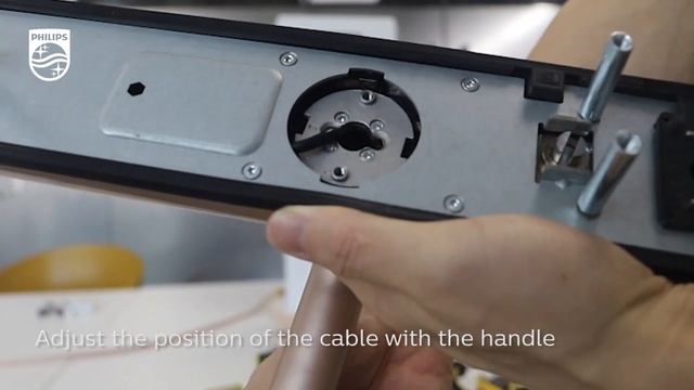 Как сменить направленность ручки Philips EasyKey 7300 смотреть онлайн