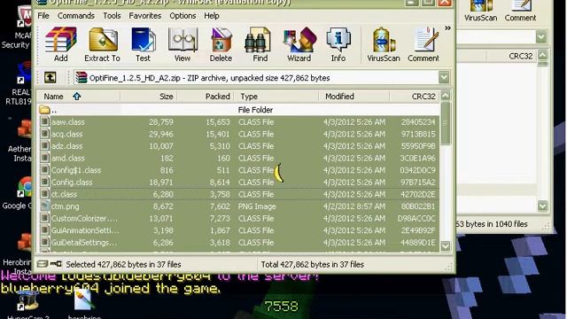 Minecraft: How to install optifine 1.2.5 смотреть онлайн