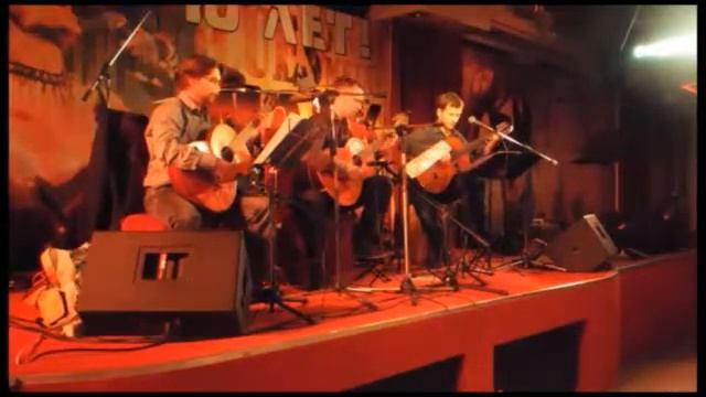 Томская школа гитары - Гальярда (Дж. Доуленд) смотреть онлайн